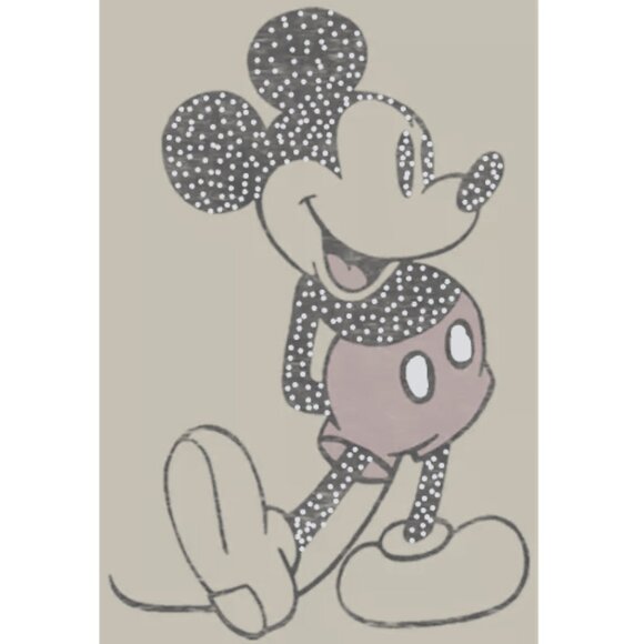 Women's Mickey & Friends Distressed Mickey Mouse Pose Festival Muscle Tee - Picture 4 of 11